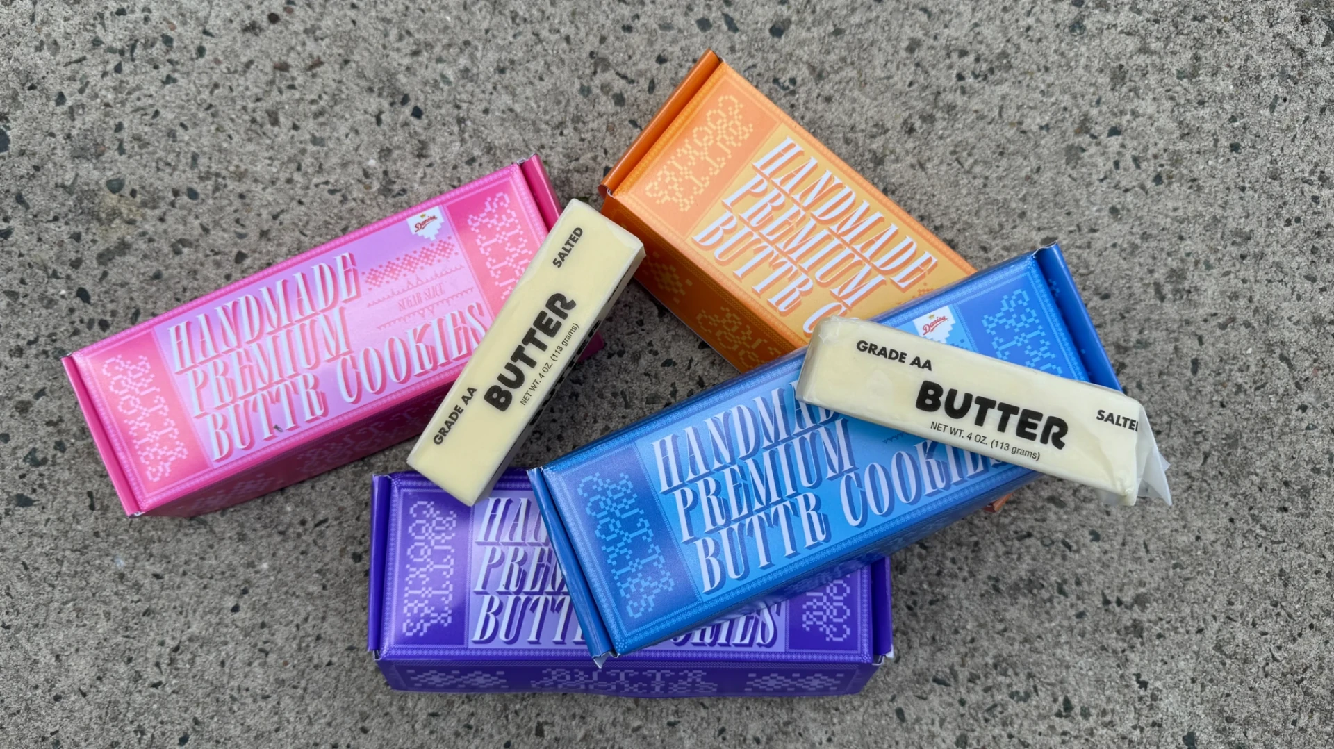 Danisa - Butter and boxes - the promise on pack, made literal