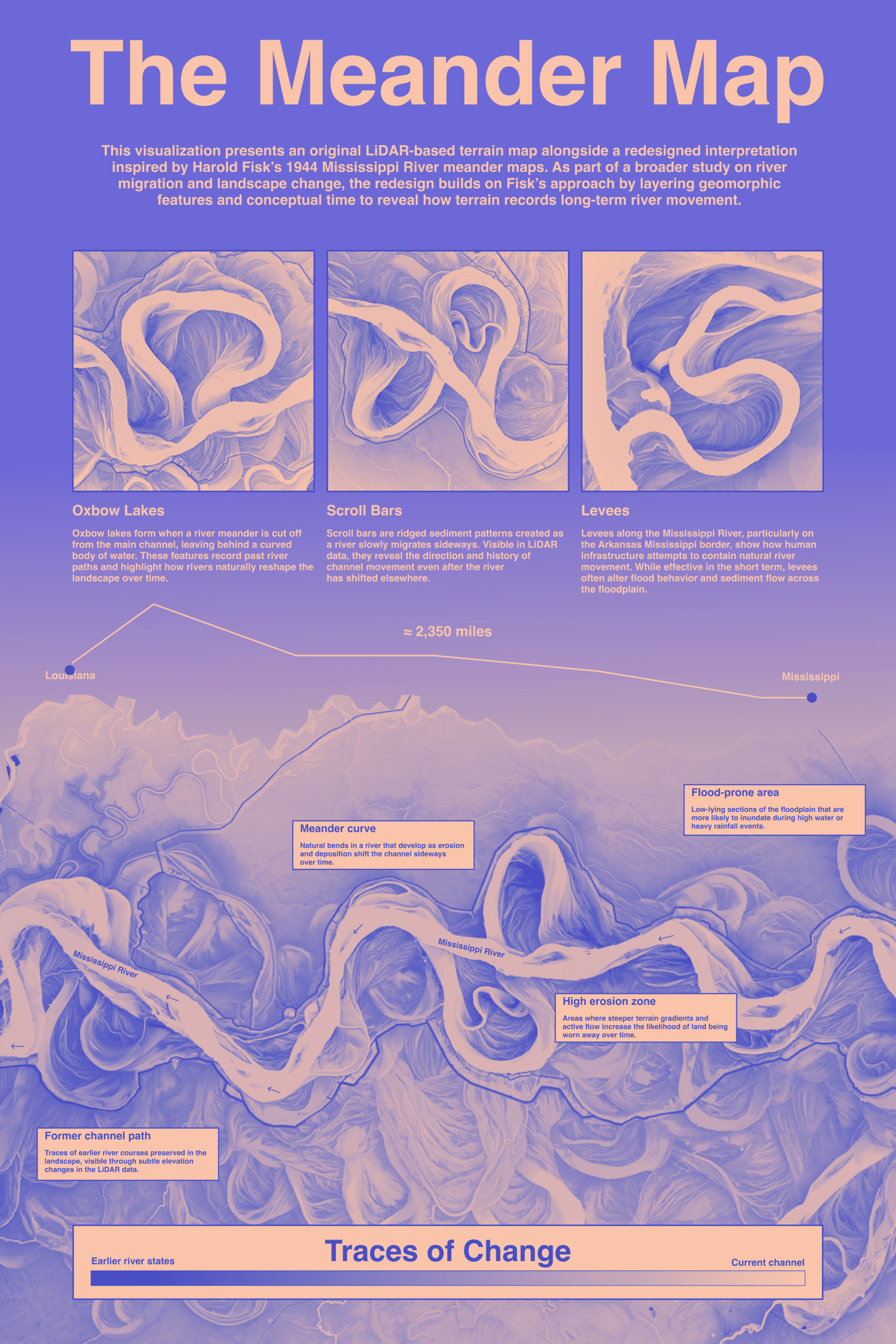 Meander Map - The original LiDAR-based terrain map
